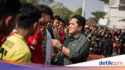 Erick Thohir - Wacana Bhayangkara FC Tampung Pemain Timnas U-20 Ditolak Klub Liga 1 - sport.detik.com - Indonesia