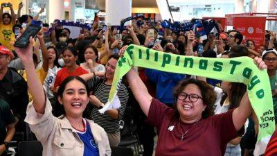 'Dream come true': Philippine fans celebrate historic World Cup win