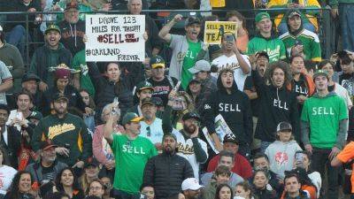 A’s, Giants fans join in ‘sell the team’ chant at Oracle Park