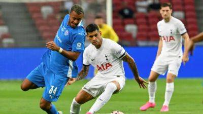 Ange Postecoglou - Harry Kane - James Maddison - Richarlison hat-trick seals Tottenham's win against Lion City Sailors in Singapore - channelnewsasia.com - Brazil - Singapore