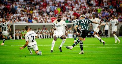 Real Madrid 2-0 Manchester United highlights and reaction after Bellingham and Joselu goals and Mainoo injury