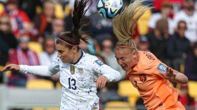 Lindsey Horan - Jill Roord - US to battle for top spot in pool after draw in rematch of 2019 final - france24.com - Netherlands - Portugal - Usa - New Zealand - Vietnam