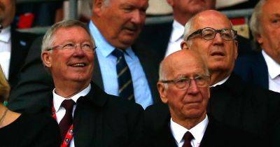 Bobby Charlton - Alex Ferguson - Manchester United Foundation delivers university scholarships in honour of two club legends - manchestereveningnews.co.uk - county Charlton
