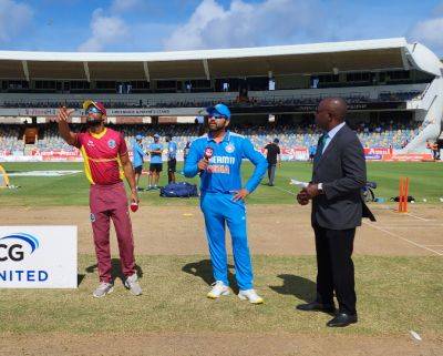 Virat Kohli - Jason Holder - Nicholas Pooran - Rohit Sharma - Kyle Mayers - Asia Cup - India vs West Indies Live Score, 1st ODI: India Opt To Field vs West Indies, Mukesh Kumar To Debut - sports.ndtv.com - India