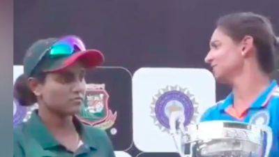 "No Point In Standing...": Bangladesh Captain Nigar Sultana Breaks Silence On Walking Out After Harmanpreet Kaur's Antics In 3rd ODI