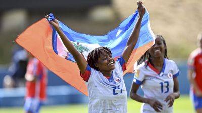 Sarina Wiegman - ‘Football is the joy’ for embattled Haiti as women impress in World Cup debut - france24.com - Australia - New Zealand - Chile - Haiti