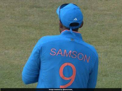 Sanju Samson Dropped Or Playing? Twitter Confused As Star Makes 'Comeback' On Field In First ODI vs West Indies