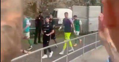 Furious Hibs fans unleash raging torrent on Euro flops as Lee Johnson tells them to 'calm down'