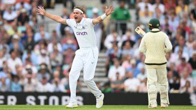 David Warner - Pat Cummins - James Anderson - Steve Smith - Chris Woakes - Harry Brook - Moeen Ali - Harry Brook gives England hope as hosts bowled out for 283 in fifth Test - rte.ie - Britain - Australia