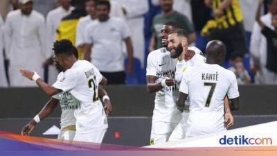 Benzema Bikin Gol dan Assist di Laga Debut, Al Ittihad Menang