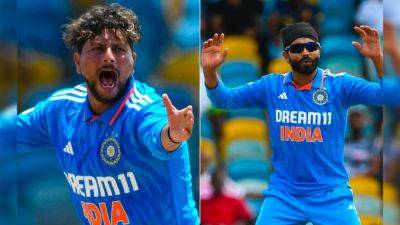 Virat Kohli - Rohit Sharma - Kuldeep Yadav - Ravindra Jadeja - First Time In 49 Years! Ravindra Jadeja, Kuldeep Yadav Achieve Rare Feat In ODI Cricket - sports.ndtv.com - India - Barbados