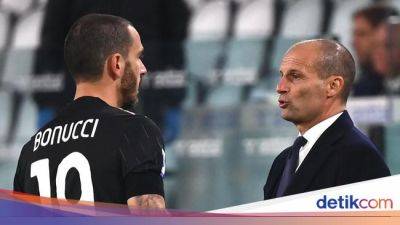 Massimiliano Allegri - Leonardo Bonucci - Allegri Otak di Balik Usaha Juventus Singkirkan Bonucci? - sport.detik.com