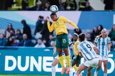 Banyana Banyana - Agony for Banyana Banyana as Argentina overcome two-goal deficit to draw World Cup clash - news24.com - Sweden - Italy - Argentina - South Africa - New Zealand