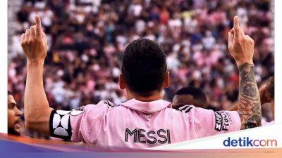 Lionel Messi - Inter Miami - Leonardo Campana - Skuad Inter Miami Dapat Hadiah dari Lionel Messi, Apa? - sport.detik.com