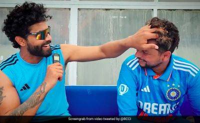 Watch: Ravindra Jadeja Teases Kuldeep Yadav For His Hairstyle, Gets Epic Response