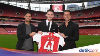 Declan Rice - Nicolas Pepe - Liga Inggris - Jadi Pemain Termahal Arsenal, Declan Rice 'Kalem' - sport.detik.com