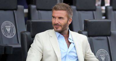 Manchester United great David Beckham has Sir Alex Ferguson plan at Inter Miami