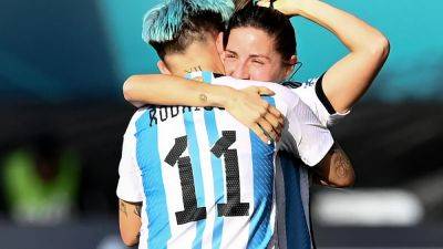 Desiree Ellis - Argentina Comeback Denies South Africa First Win At Women's World Cup - sports.ndtv.com - Sweden - Italy - Usa - Argentina - South Africa - New Zealand