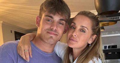 Louise Redknapp's age stuns fans as she poses alongside teenage son