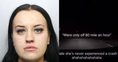 Passenger told speeding drink driver to 'slow down' in harrowing Snapchat video before fatal crash