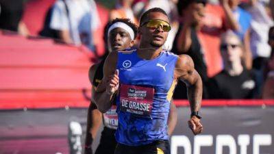 De Grasse misses cut for 100m final at nationals, fails to meet qualifying standard for worlds