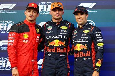 Max Verstappen - Sergio Perez - Charles Leclerc - Top 3 F1 drivers react after Belgian GP qualifying: 'We know the car is quick' - news24.com - Belgium