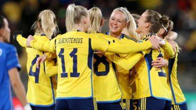 Ilestedt scores twice as Sweden beats Italy to reach knockout rounds at Women's World Cup - cbc.ca - Sweden - Italy - South Africa