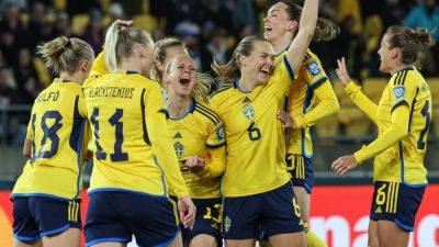 Stina Blackstenius - Peter Gerhardsson - Five-star Sweden Crush Italy To Reach Women's World Cup Last 16 - sports.ndtv.com - Sweden - Spain - Italy - South Africa - Japan