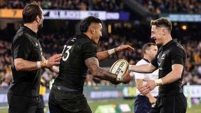 All Blacks pummel Wallabies to win a third successive Rugby Championship