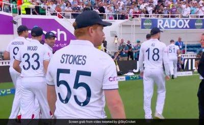 Stuart Broad - Jonny Bairstow - Chris Woakes - Marcus Trescothick - Why Are England Players Wearing Wrong Jerseys In 5th Ashes Test? For A Noble Cause - Watch - sports.ndtv.com - Australia - Jersey