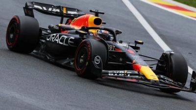 Max Verstappen - Lewis Hamilton - Sergio Perez - Charles Leclerc - Carlos Sainz - Pierre Gasly - Oscar Piastri - Verstappen pips Piastri to pole for Spa sprint race - channelnewsasia.com - Belgium - Netherlands - Australia