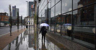 When will the rain end in Greater Manchester as storms forecast for the UK