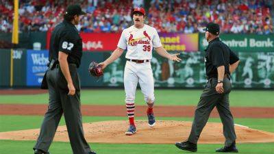 Cardinals’ Miles Mikolas suspended five games for intentionally throwing at Cubs’ Ian Happ