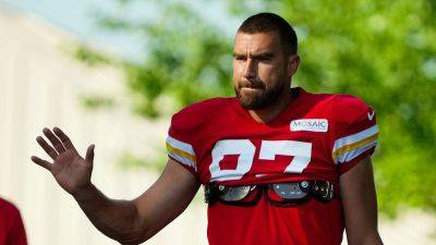 Chiefs' Travis Kelce throws a punch at teammate as tempers flare during training camp