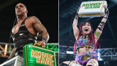 Damian Priest, Iyo Sky win Money in the Bank ladder matches