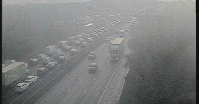 LIVE: Huge six-mile queues and 90-minute delays on stretch of M62 after crash - latest updates
