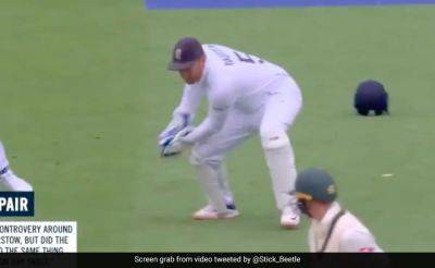 Pat Cummins - Alex Carey - Jonny Bairstow - Watch: Did Jonny Bairstow Attempt Alex Carey-Like Dismissal In Lord's Test First? - sports.ndtv.com - Britain - Australia - county Smith