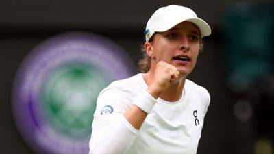 Iga Swiatek, American Jessica Pegula advance at Wimbledon - ESPN