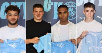 Five Man City youngsters confirm new professional contracts