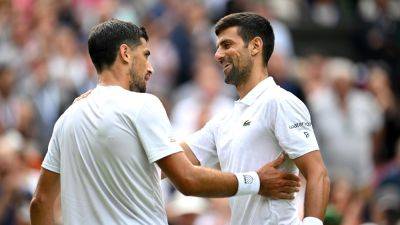 Novak Djokovic too good for Pedro Cachin as he reaches second round at Wimbledon after rain delay