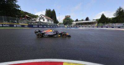 Max Verstappen beats Oscar Piastri to sprint race pole in Belgium