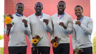 Andre De-Grasse - Aaron Brown - Canadian 4x100m men's relay team finally receives Olympic silver medals - cbc.ca - Britain - Hungary