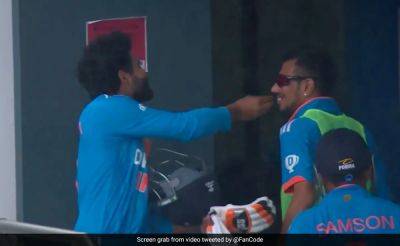 Watch: Ravindra Jadeja, Yuzvendra Chahal Indulge In Banter During 2nd ODI vs West Indies. Video Is Viral