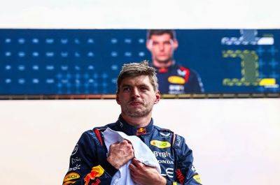 Max Verstappen reels off 8th straight win of the year in Belgian Grand Prix
