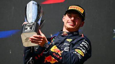 Verstappen wins Belgian Grand Prix for 8th consecutive win, beating teammate Perez