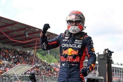 No stopping Max Verstappen and Red Bull after Belgian GP win