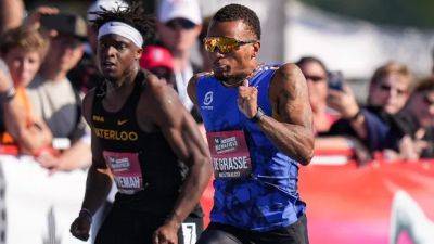 De Grasse wins 200m to deny Brown 5th straight sprint double at track and field nationals