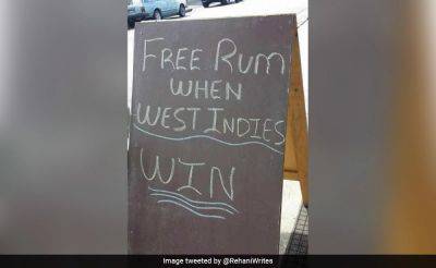 After 2nd ODI Win vs India, West Indies React To Fans "Free Rum" Tweet