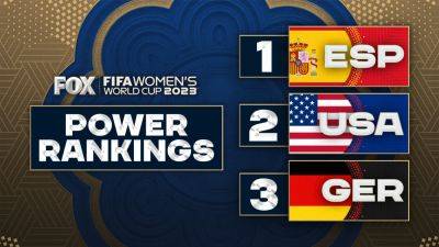 Women's World Cup power rankings: USA has no room for error; Colombia jumps after win