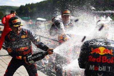 Top 3 finishers react to Belgian Grand Prix and 'surviving Turn 1'